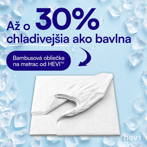 Hevi™ Cearșaf Premium pentru Saltea din Bambus