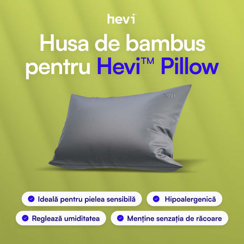 Hevi™ Față de Pernă Premium din Bambus
