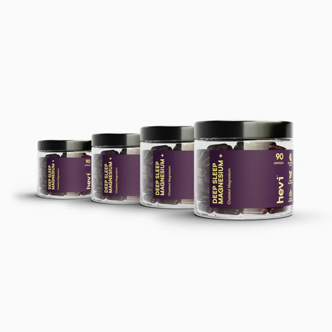 Hevi™ Deep Sleep Magnesium+ - pachet de 4